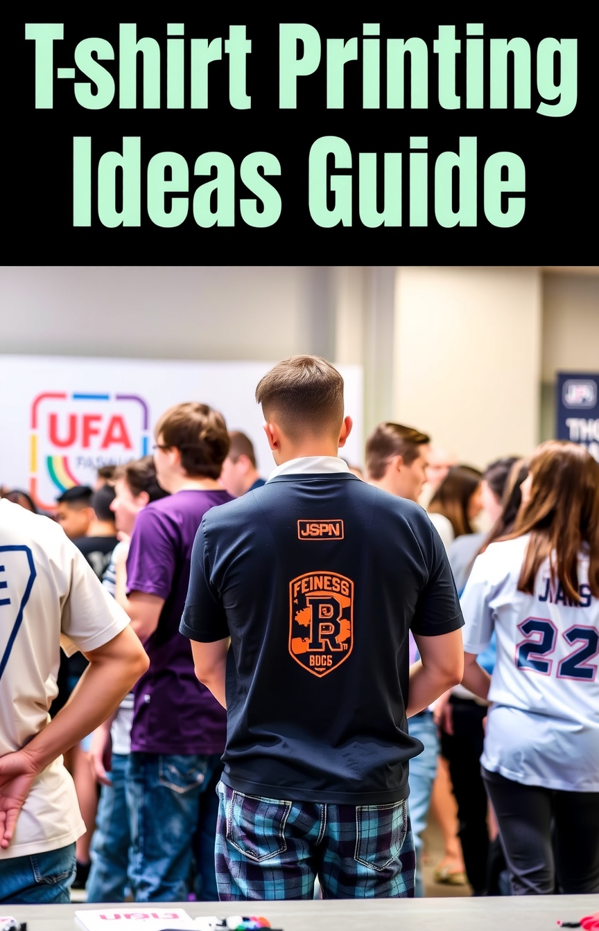 Preparation visual for Tshirt Printing Ideas Guide