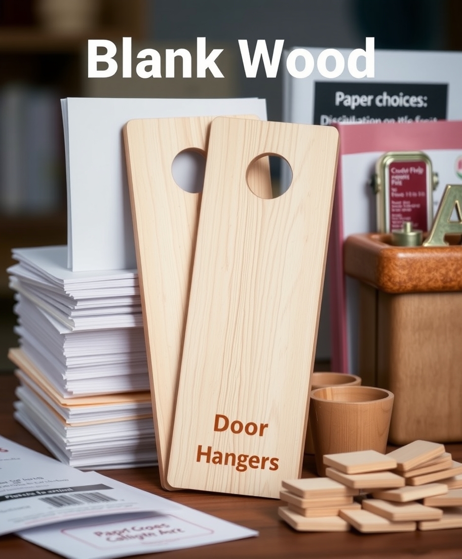 Blank Wood Door Hangers Guide