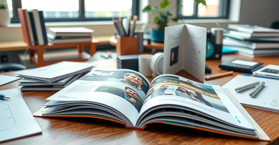 Preparation visual for Brochure Printing Boston Guide