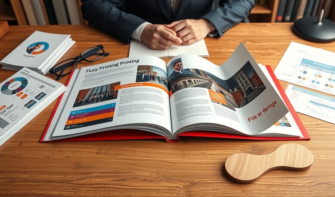 Quality check visual for Brochure Printing Denver Guide