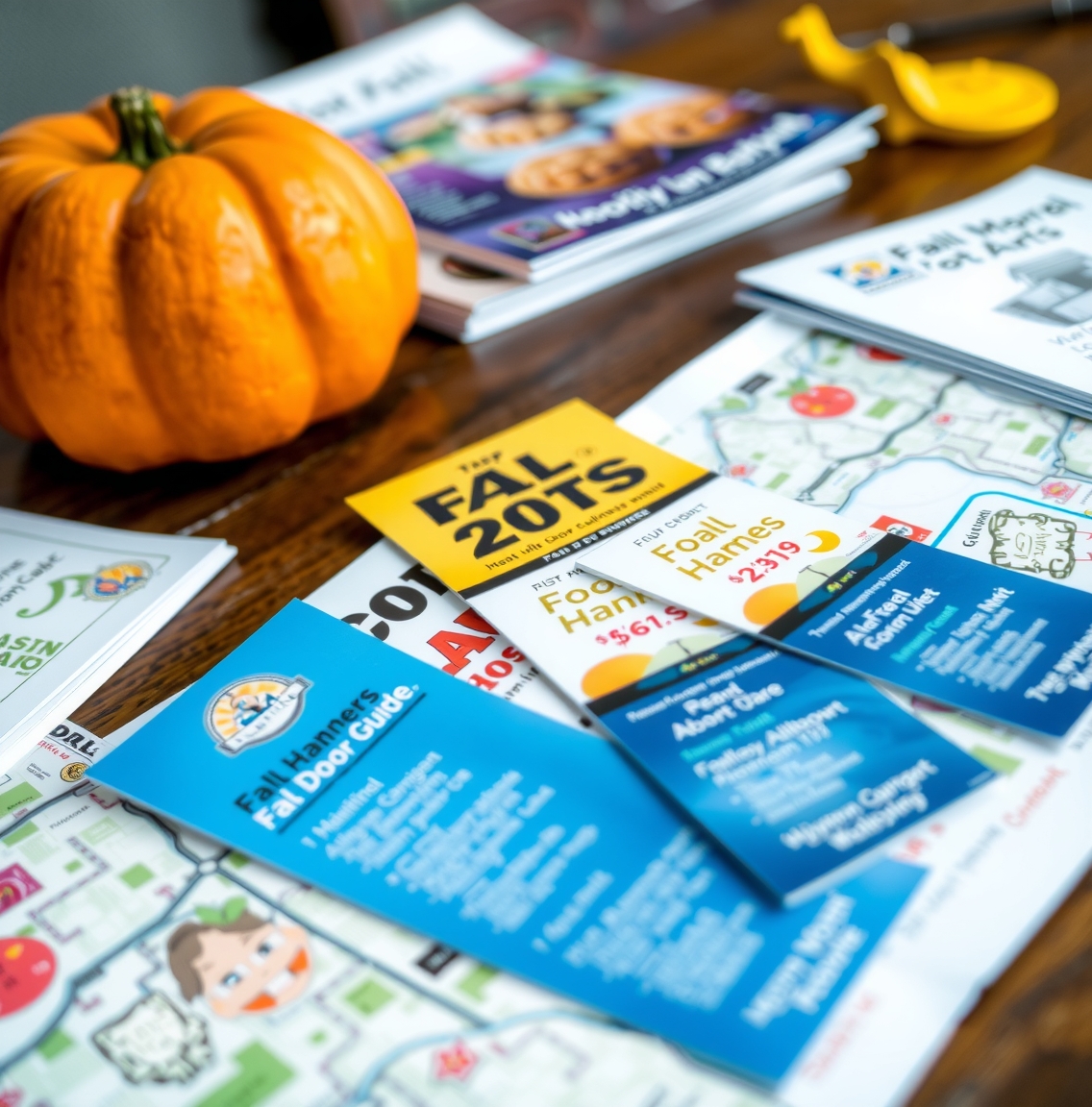 Preparation visual for Fall Front Door Hangers Guide