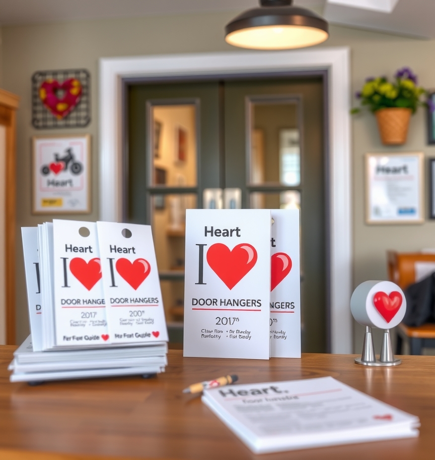 Preparation visual for Heart Door Hangers Guide