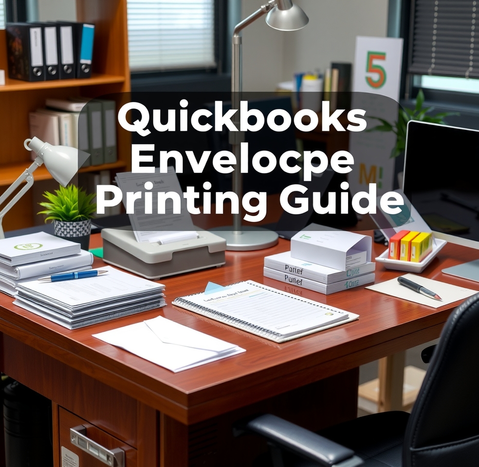 Quickbooks Envelope Printing Guide