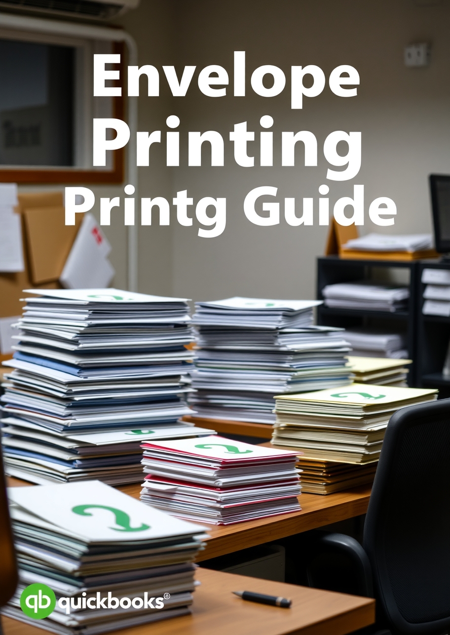 Preparation visual for Quickbooks Envelope Printing Guide
