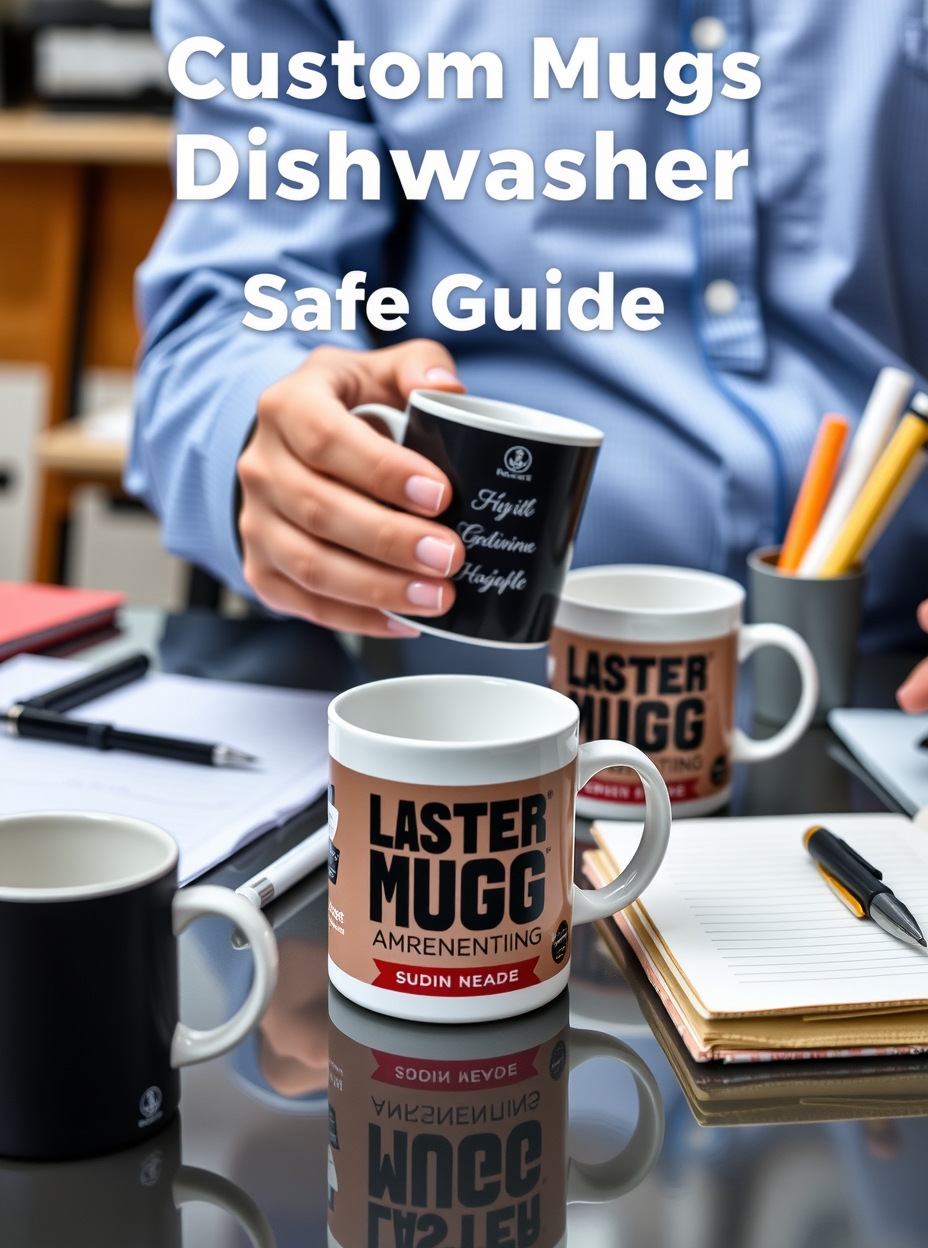 Preparation visual for Custom Mugs Dishwasher Safe Guide