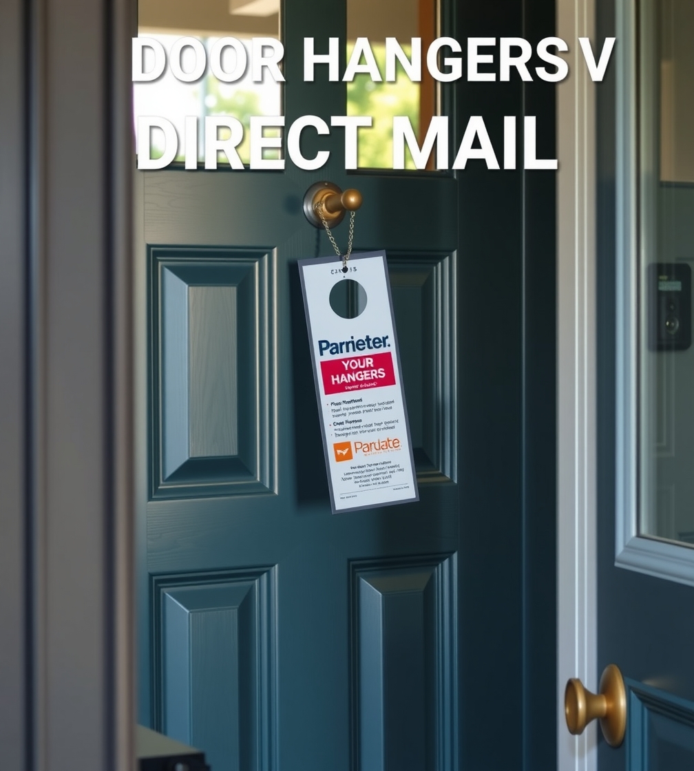Checklist for Door Hangers vs Direct Mail