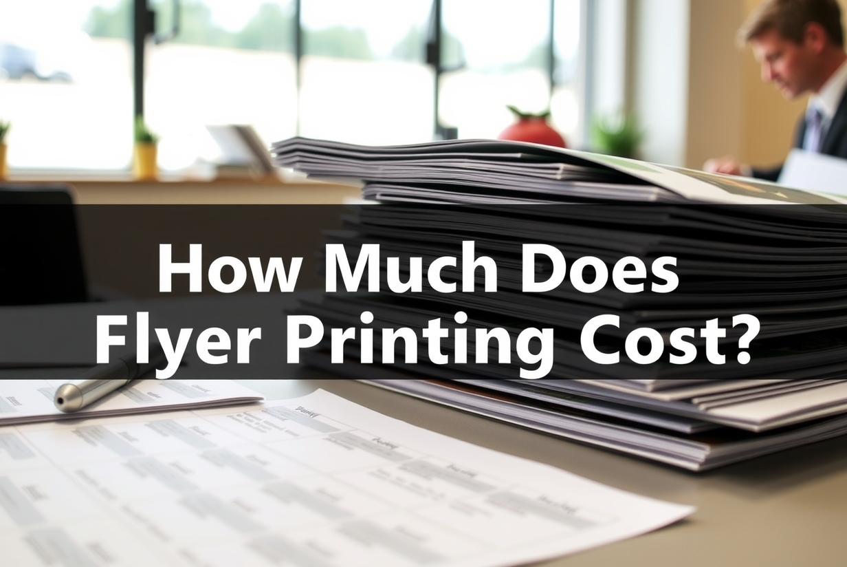 Preparation visual for How Much Does Flyer Printing Cost