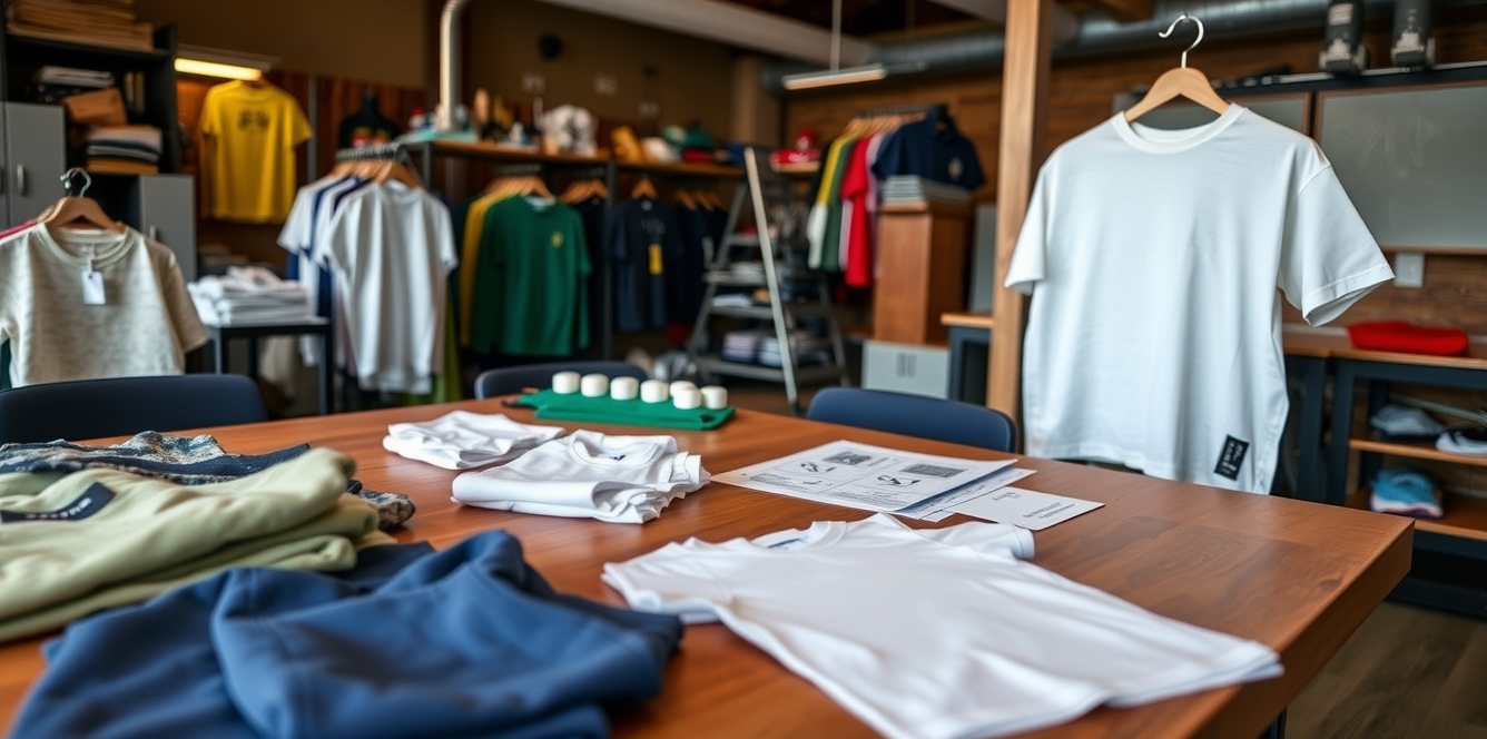 Preparation visual for Tshirt Printing Lake Charles Guide