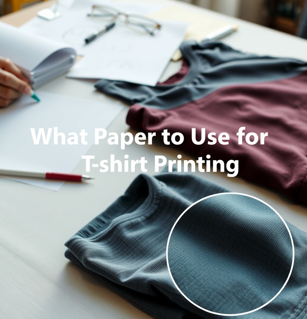 Preparation visual for What Paper to Use for Tshirt Printing