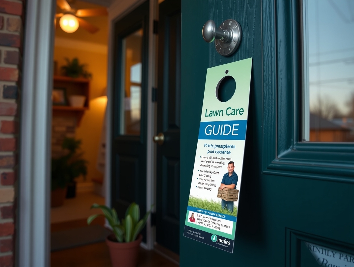 Checklist for Lawn Care Media Door Hangers Guide