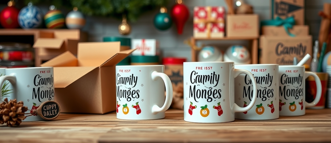 Preparation visual for Custom Mugs by Christmas Guide