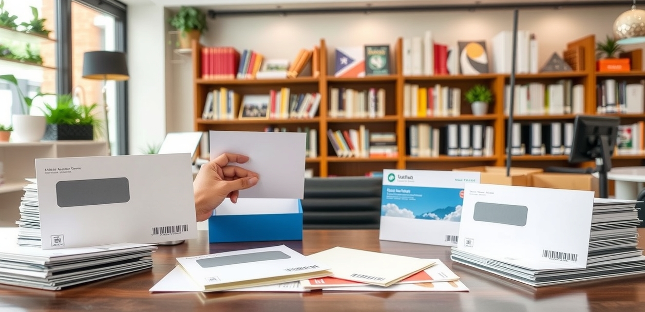 Preparation visual for Custom Envelope Printing Singapore Guide