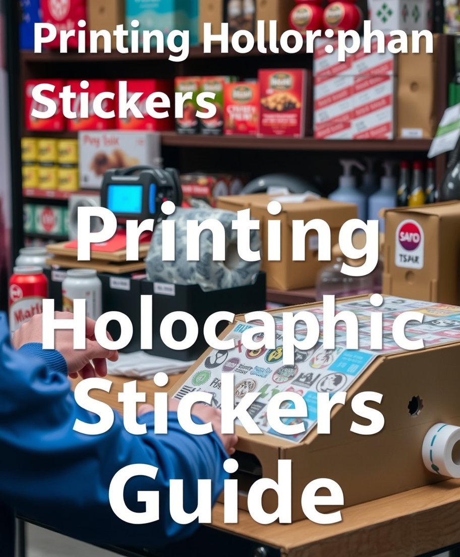 Checklist for Printing Holographic Stickers Guide