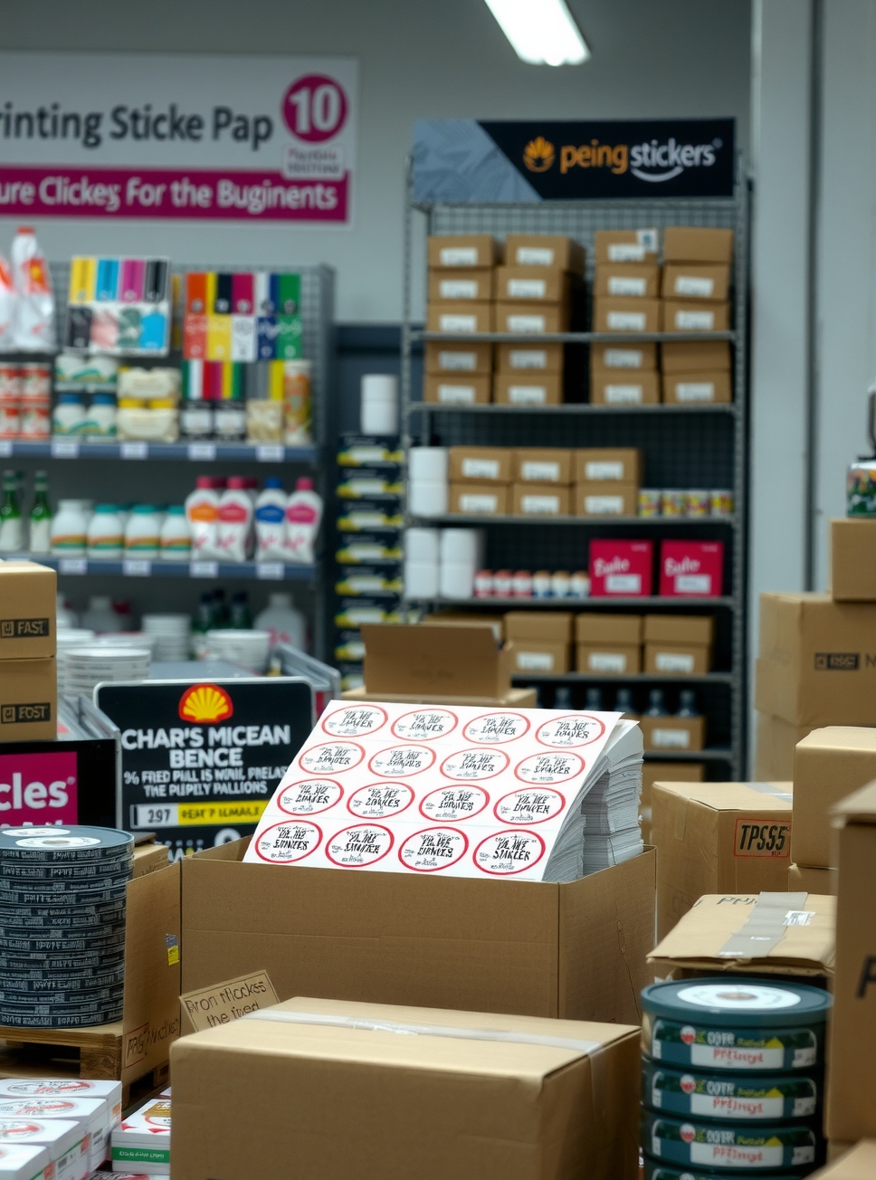 Printing Company Stickers Guide