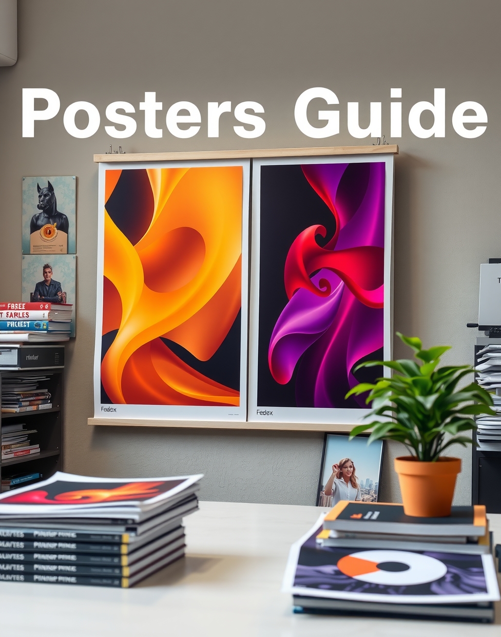 Quality check visual for Fedex Printing Posters Guide