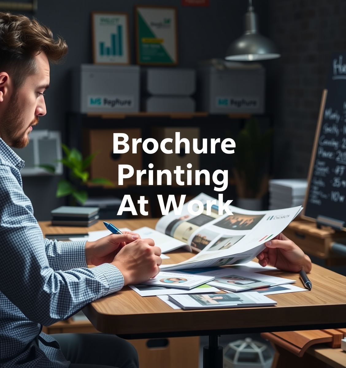 Checklist for Brochure Printing at Work Guide