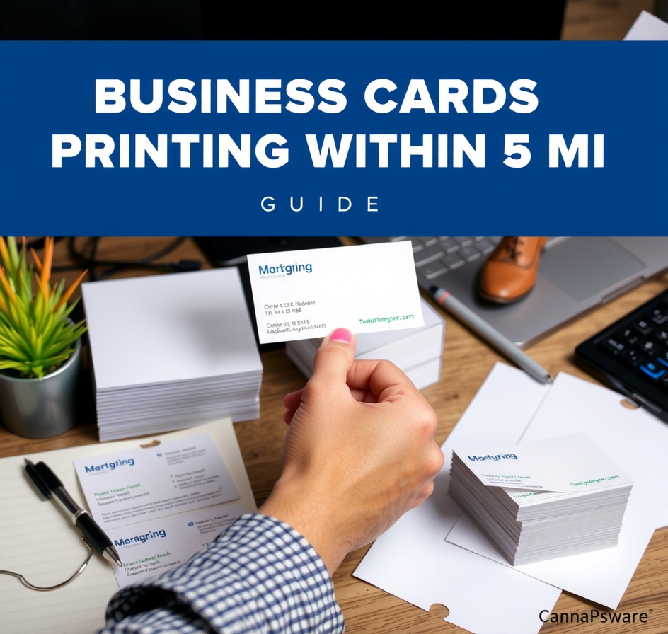 Business Cards Printing Within 5 Mi Guide