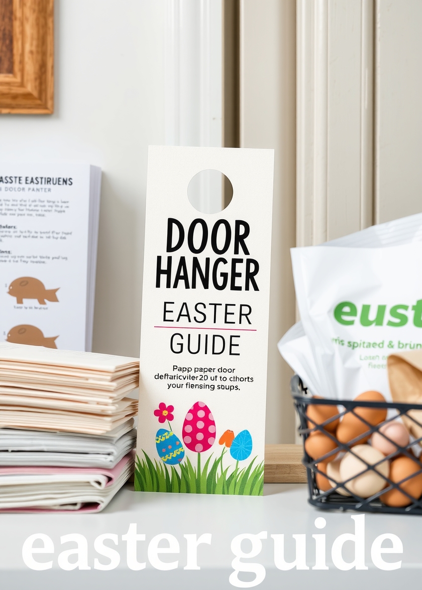 Door Hangers Easter Guide