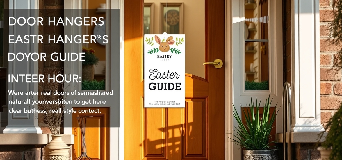 Checklist for Door Hangers Easter Guide