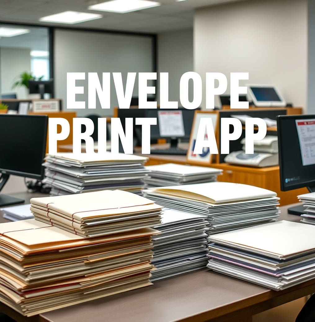 Checklist for Envelope Printing App Free Guide