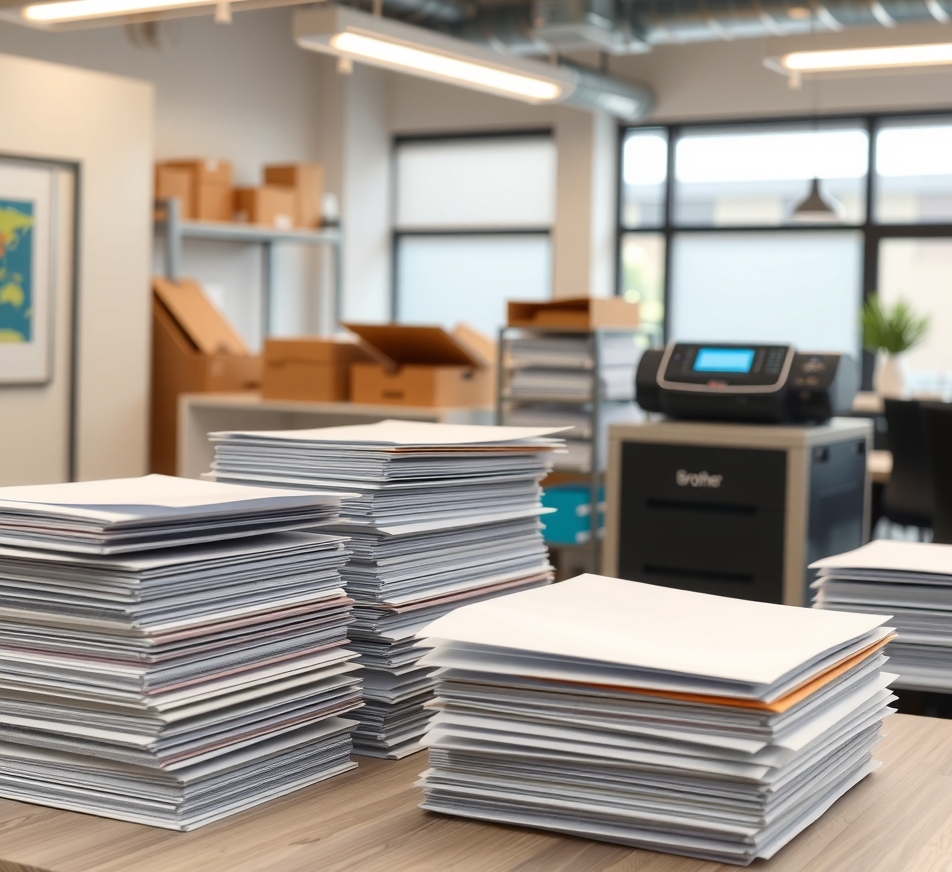 Preparation visual for Envelope Printing Brother Guide