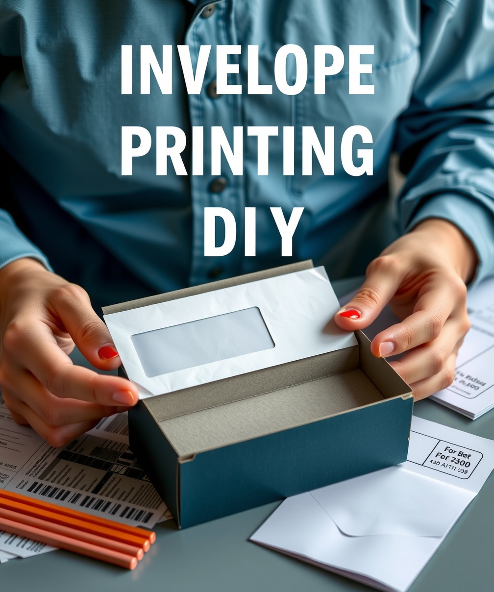 Quality check visual for Envelope Printing Diy Guide