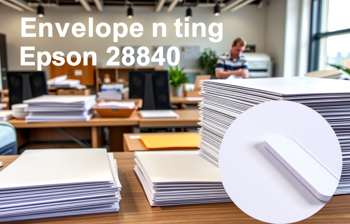 Quality check visual for Envelope Printing Epson 2850 Guide