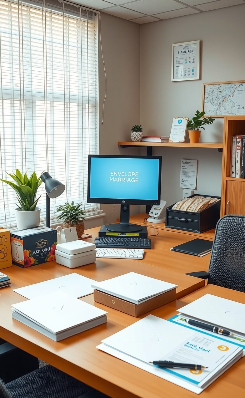 Envelope Printing for Marriage Guide