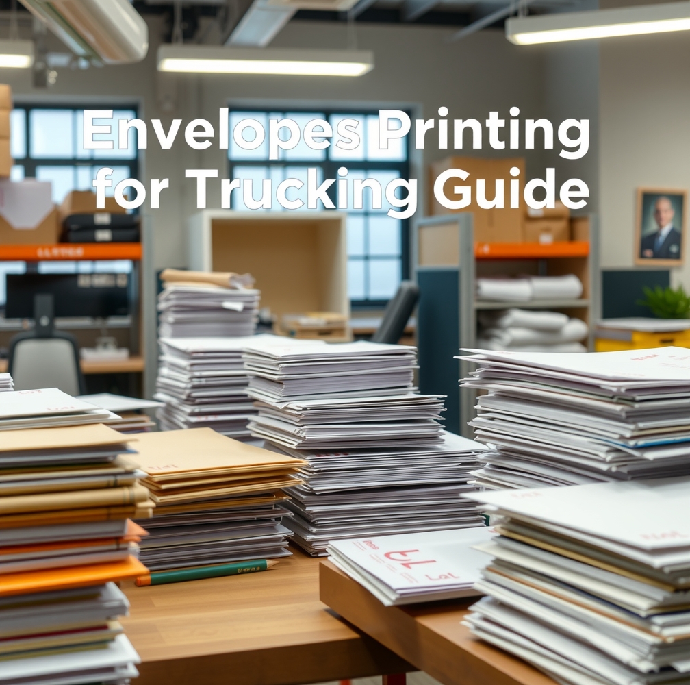 Checklist for Envelope Printing for Trucking Guide