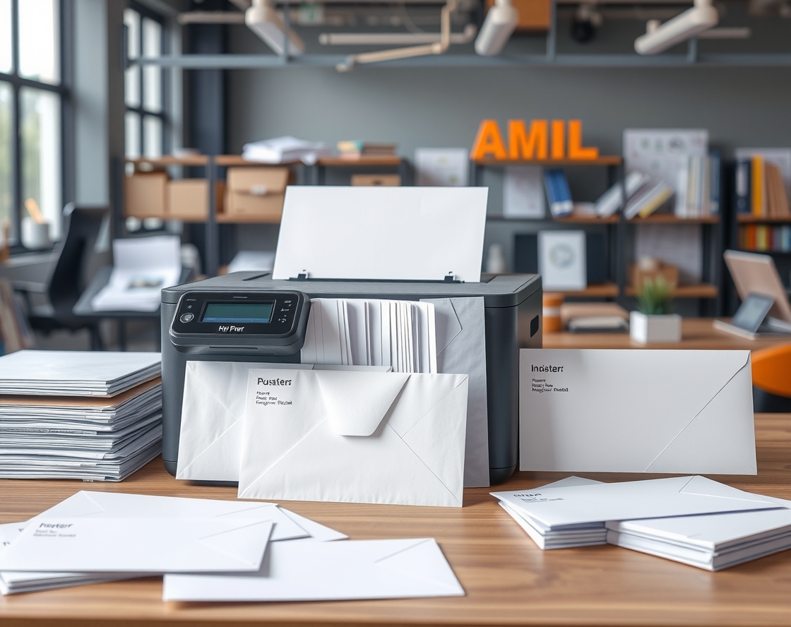 Preparation visual for Envelope Printing Hp 1020 Printer Guide