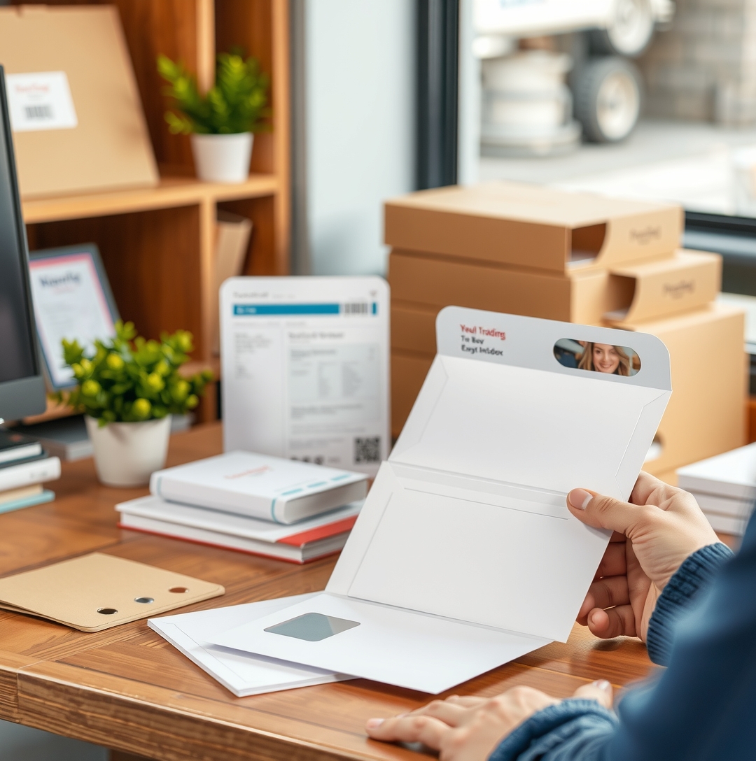 Quality check visual for Envelope Printing in Canva Guide