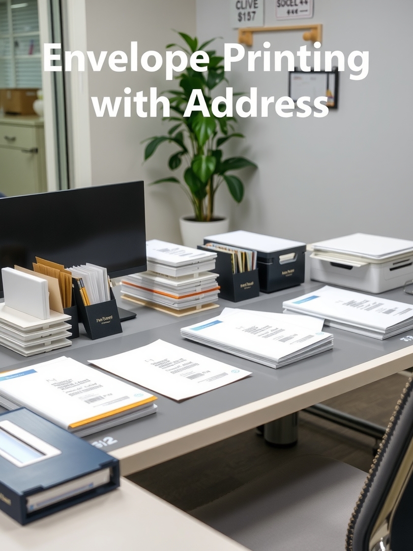 Envelope Printing with Addresses Guide