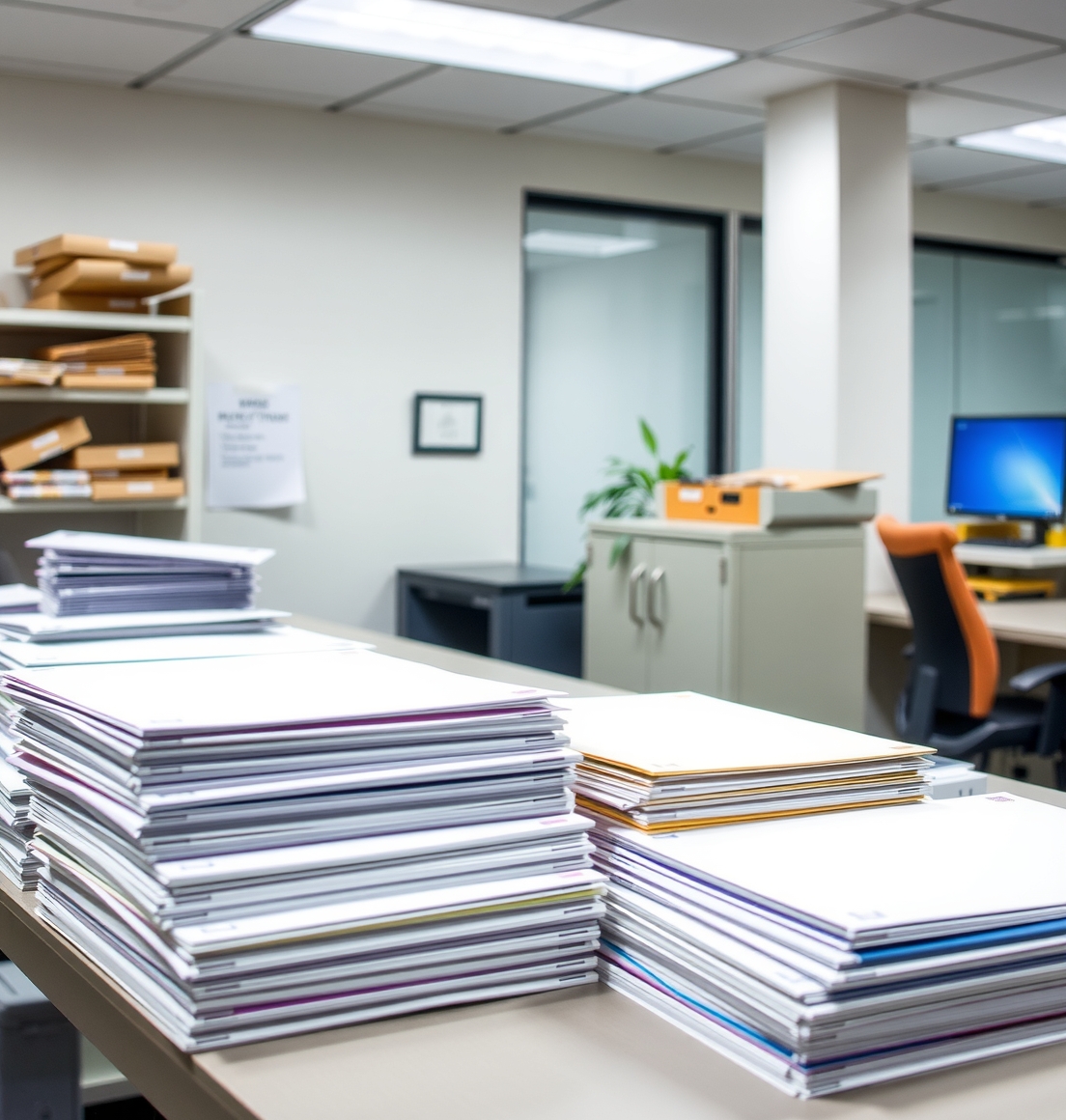 Preparation visual for Envelope Printing with Name Guide