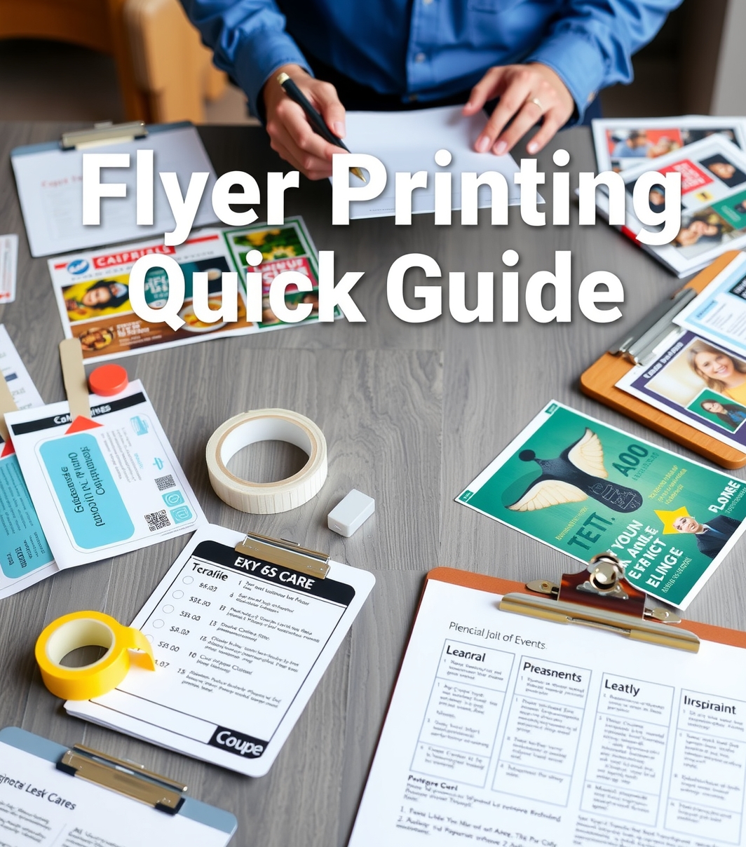 Flyer Printing Quick Guide
