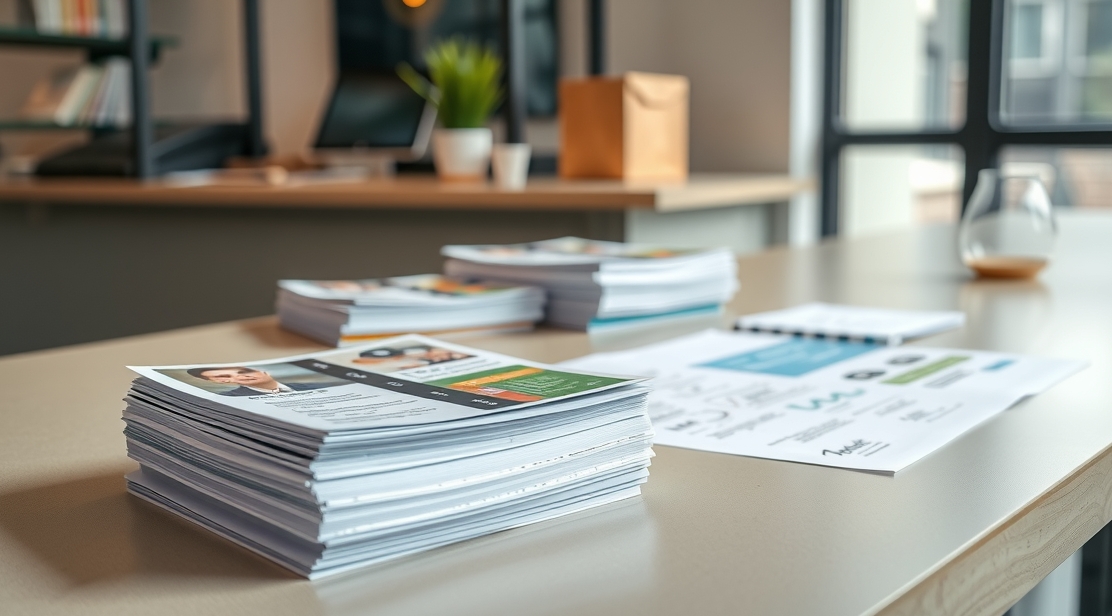 Preparation visual for Flyer Printing Quote Online