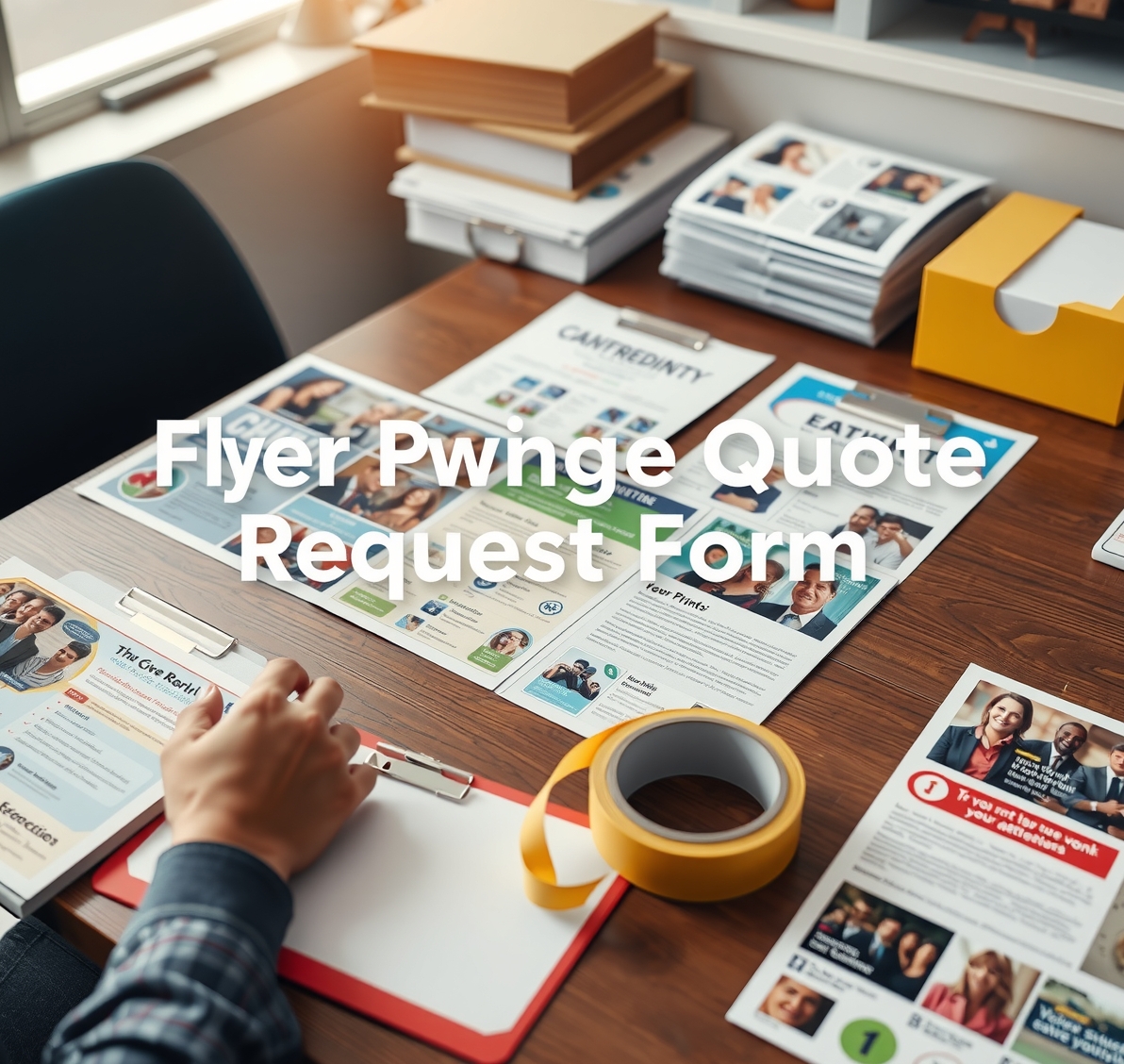 Evaluating the best Flyer Printing Quote Request Form environment