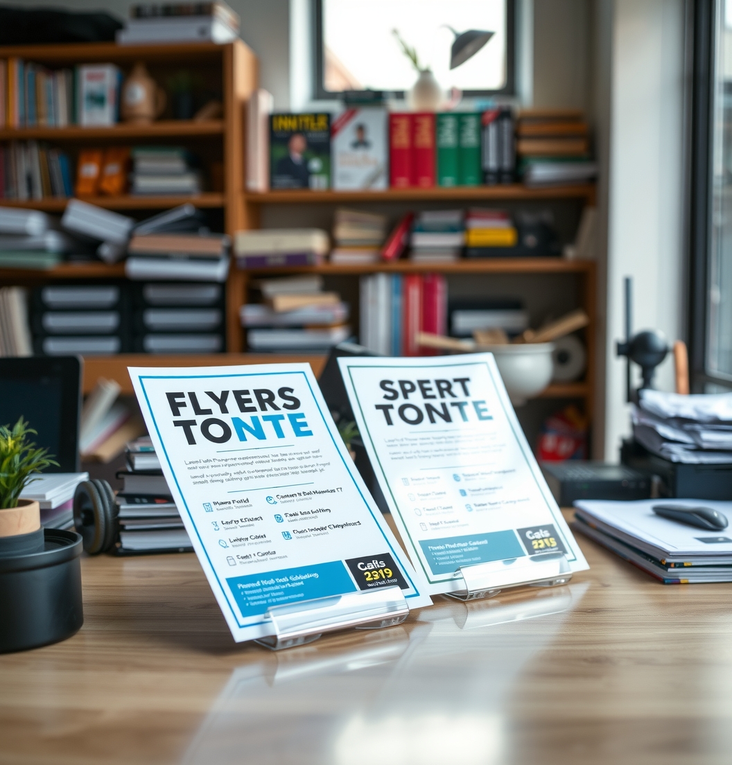 Preparation visual for Flyer Printing Quote Uk