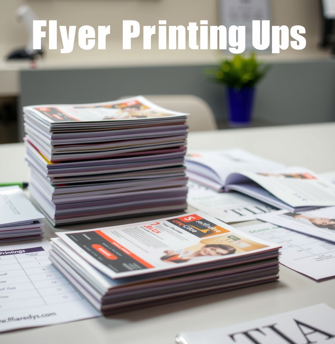 Checklist for Flyer Printing Ups Guide