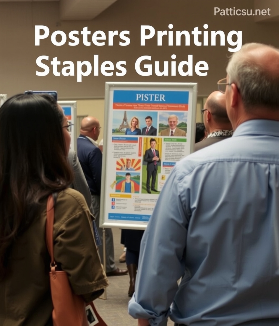 Posters Printing Staples Guide