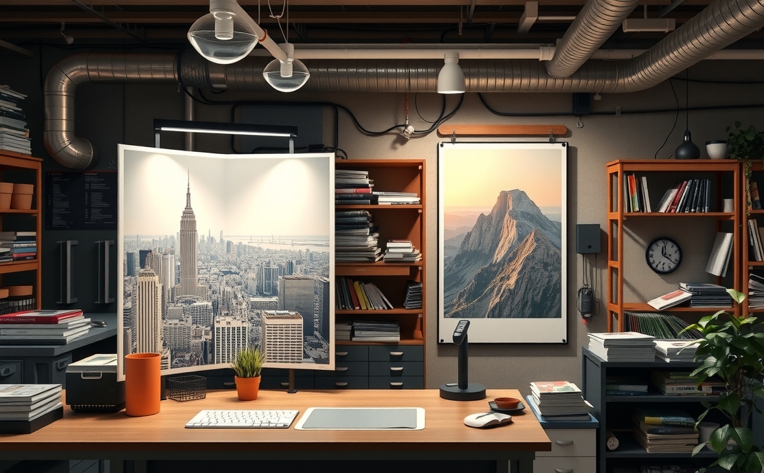 Quality check visual for Posters Printing Staples Guide