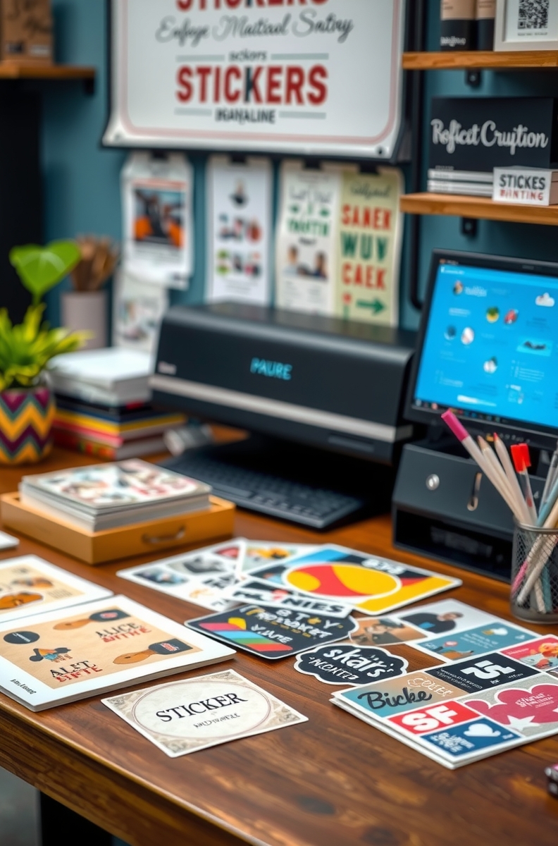 Checklist for Stickers Printing Etsy Guide