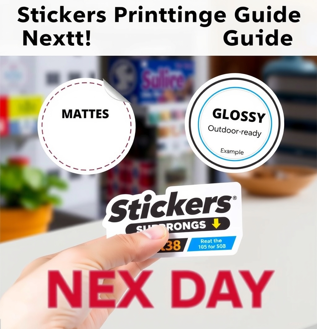 Checklist for Stickers Printing Next Day Guide