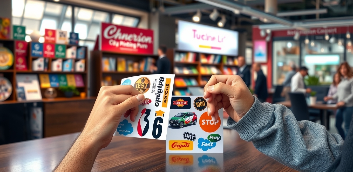 Preparation visual for Stickers Printing Pune Guide