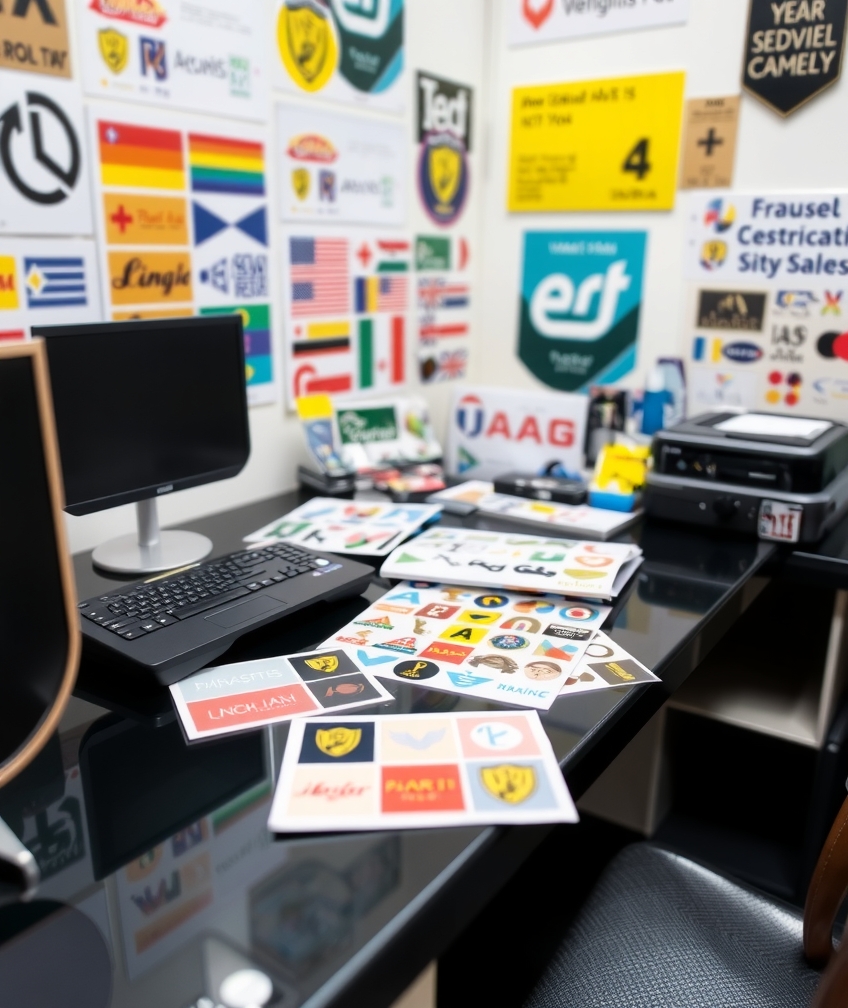 Quality check visual for Stickers Printing Pune Guide