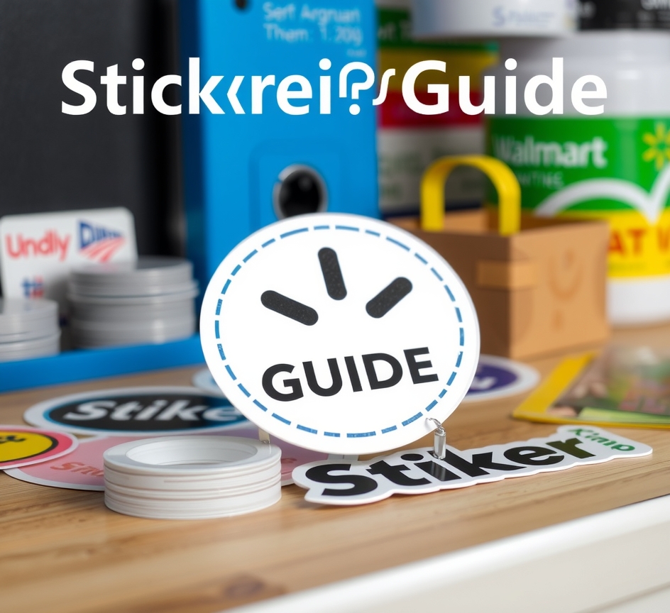 Stickers Printing Walmart Guide