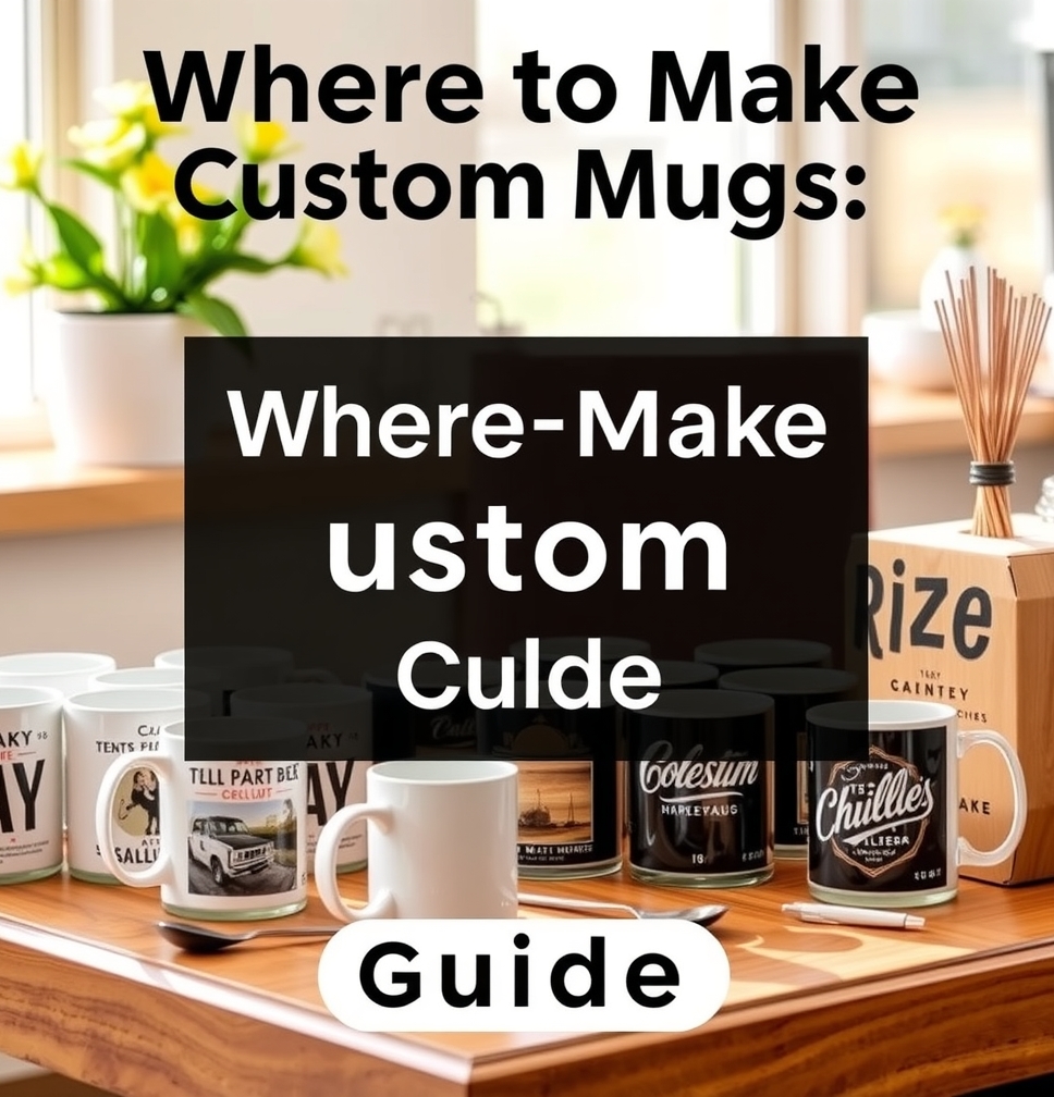 Evaluating the best Where to Make Custom Mugs Guide environment