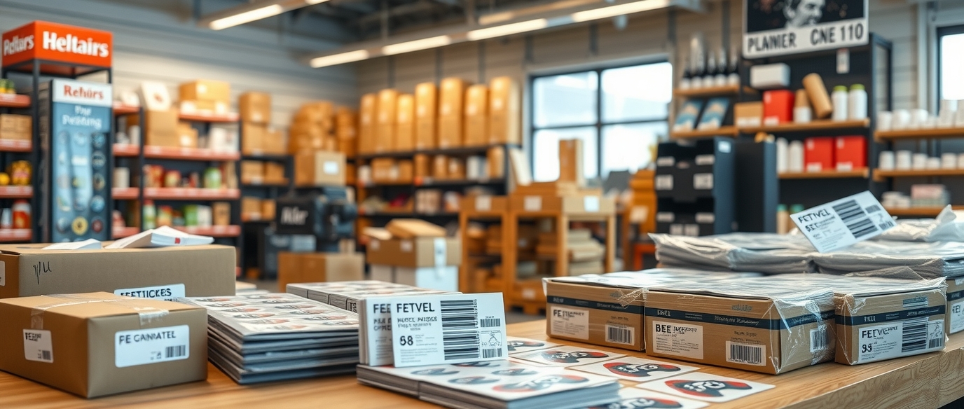 Quality check visual for Stickers Printing Company Guide