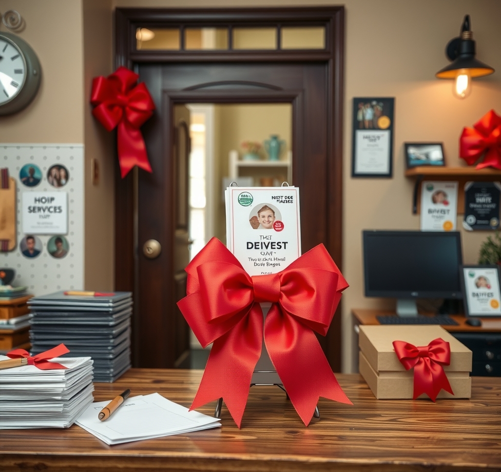 Preparation visual for How to Make Big Bows for Door Hangers