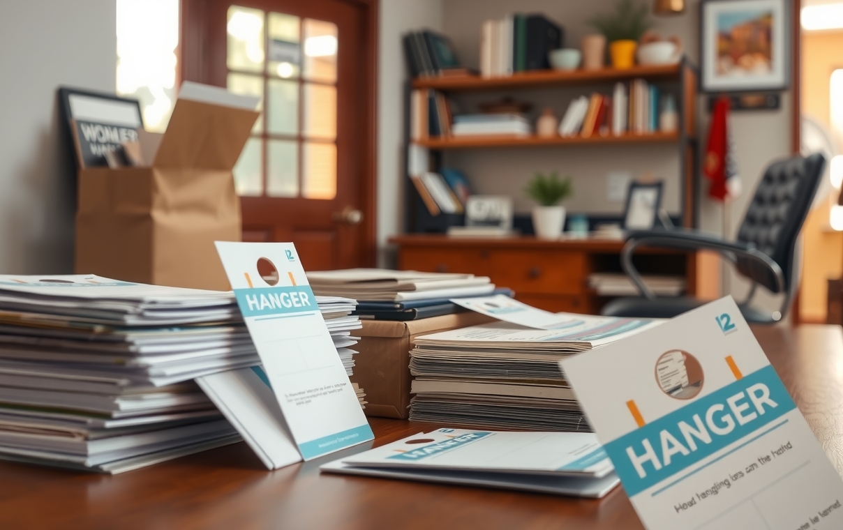 Quality check visual for Door Hangers Staples Guide