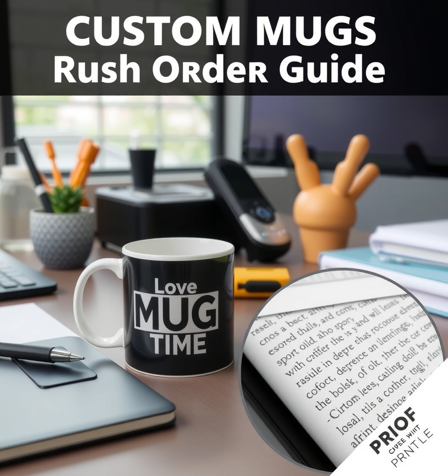 Evaluating the best Custom Mugs Rush Order Guide environment